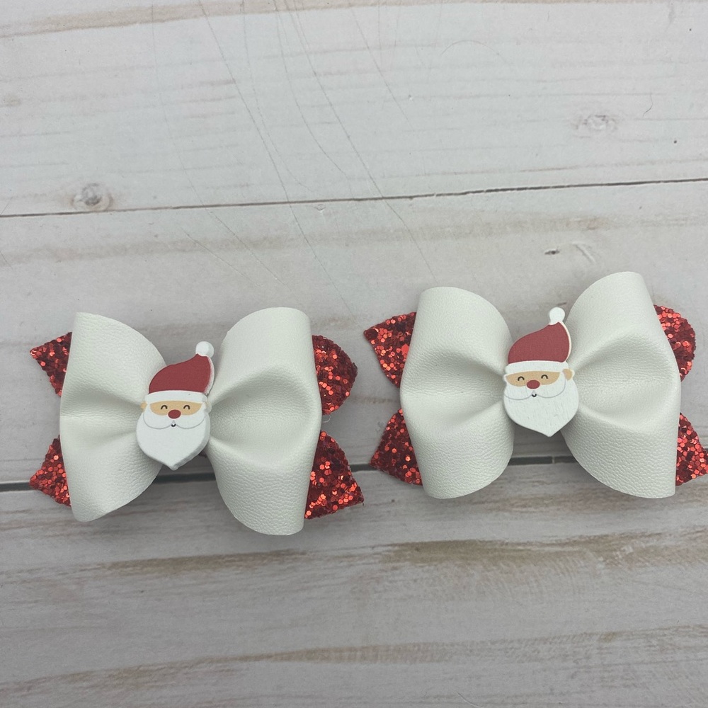 Set of Santa Bows
